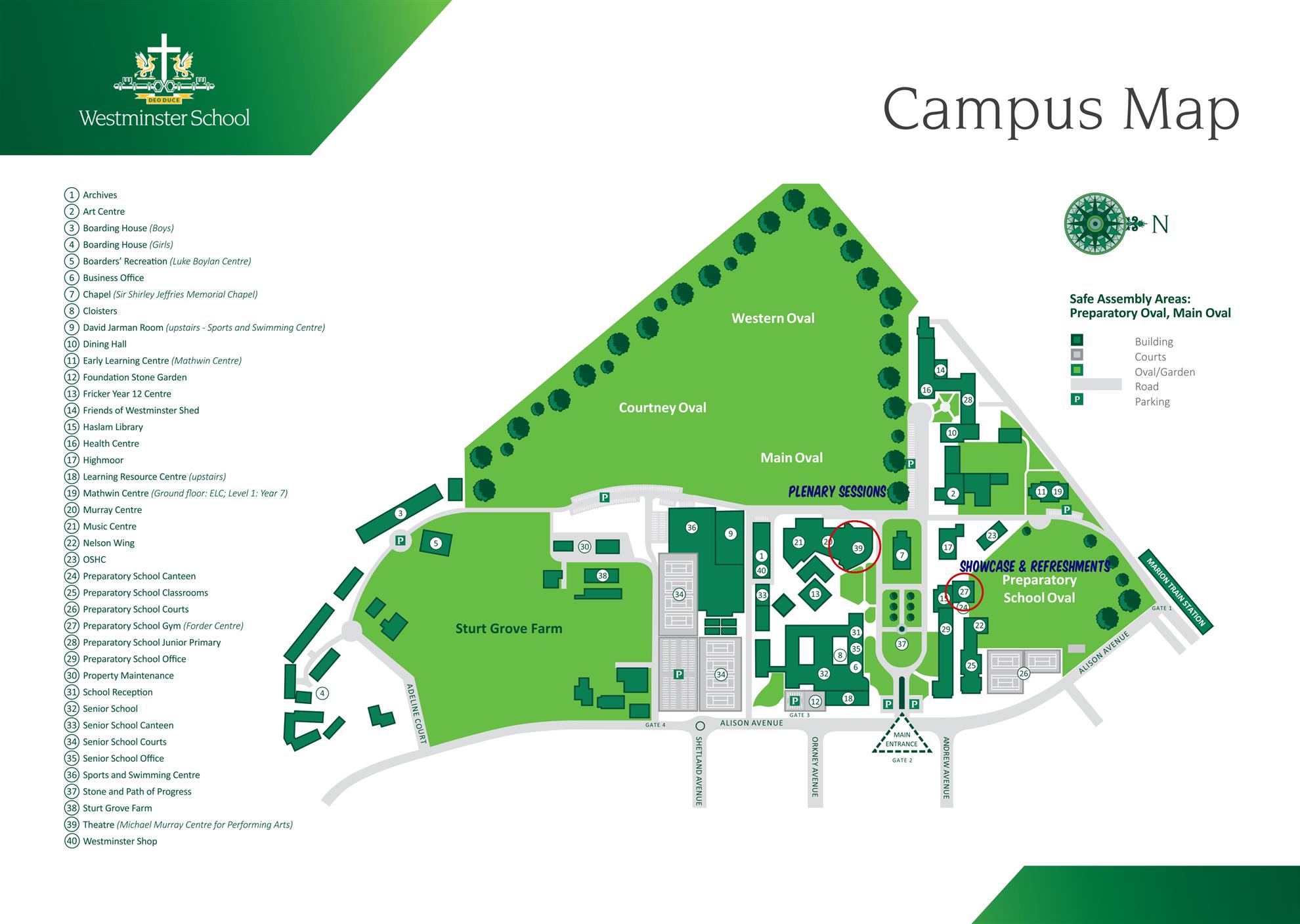 Venue Map District 9510   Westminster School Map With Directions 